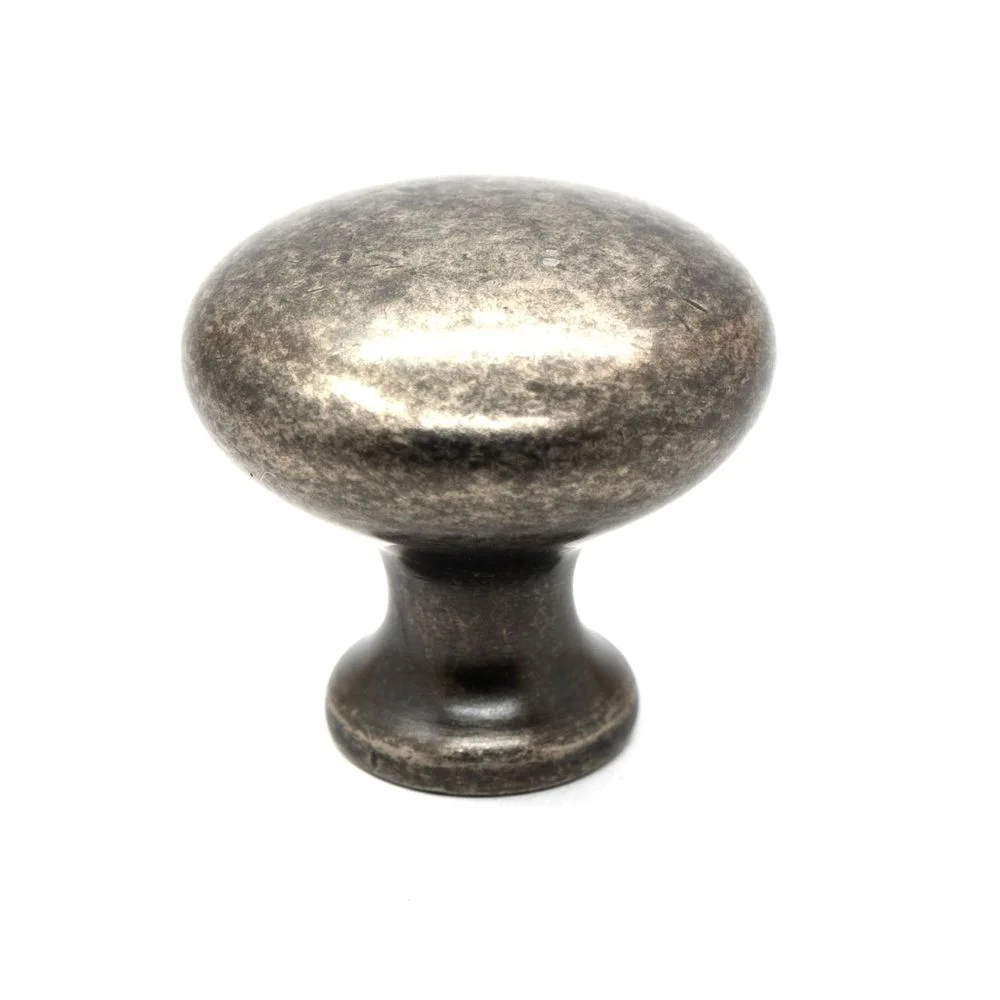Buton Mobila Luna Argint Antic