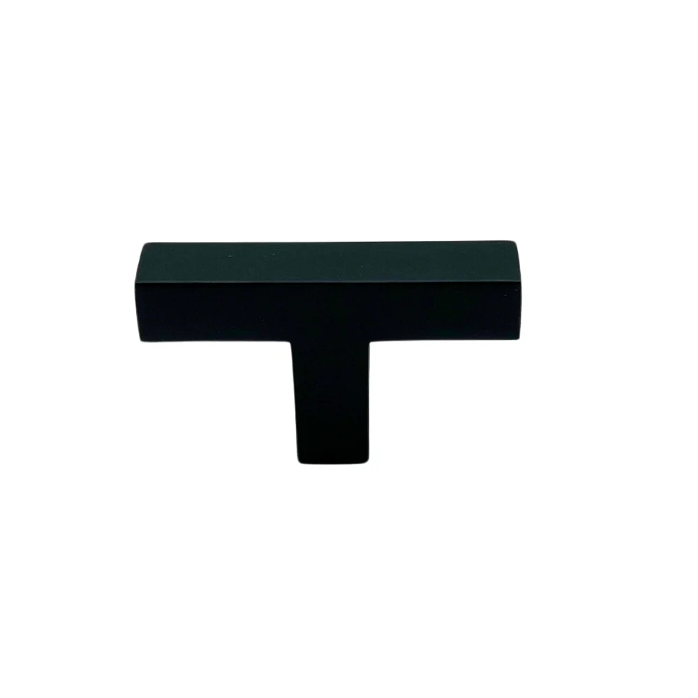 Buton Mobila Palma T Negru Mat