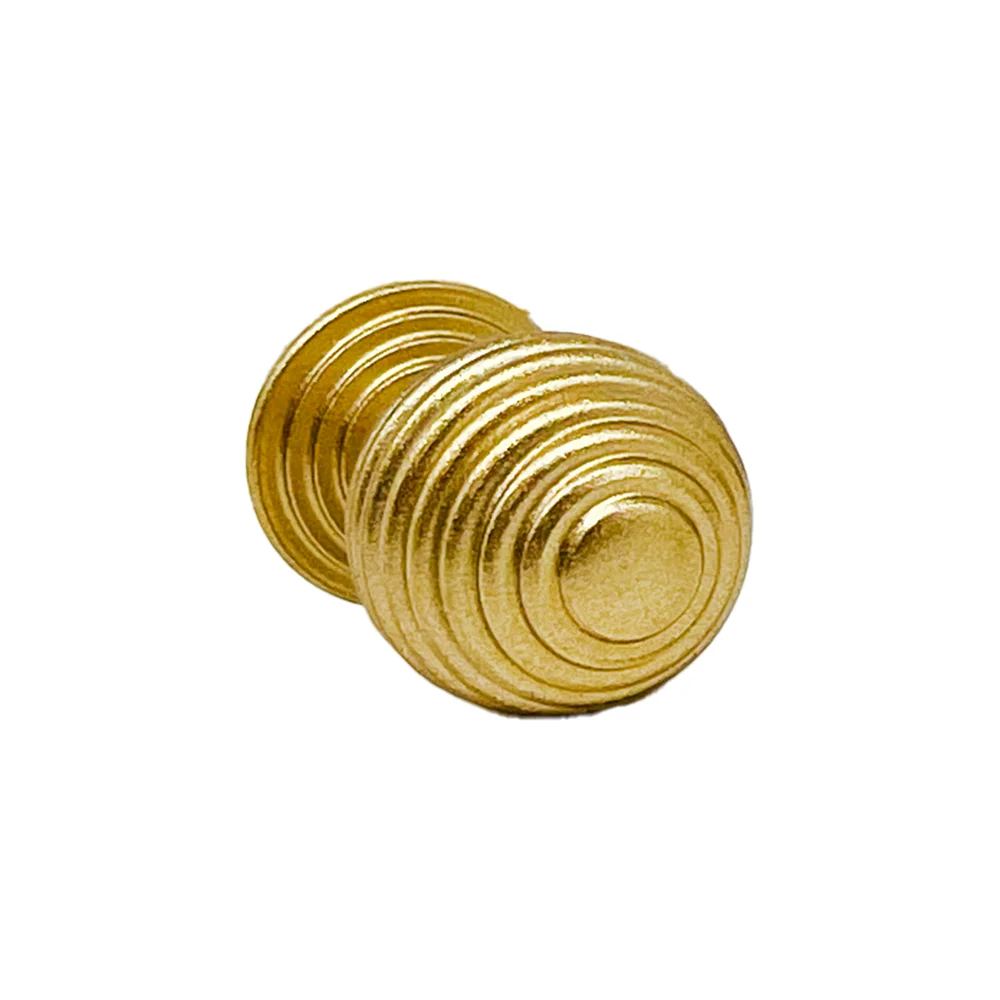 Buton Mobila Neck Auriu Periat