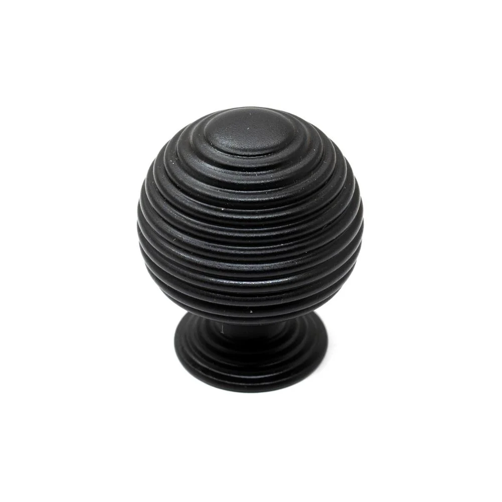 Buton Mobila Big Neck Negru Mat