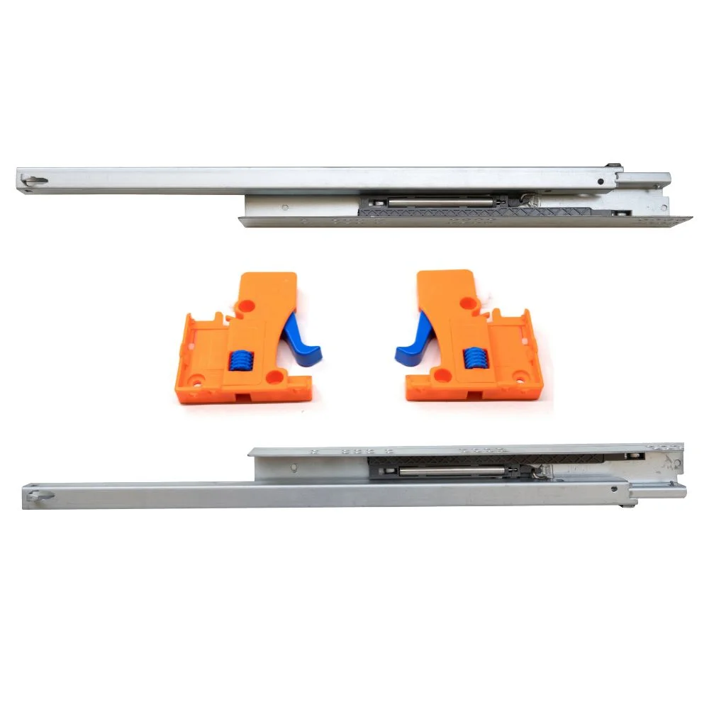 Glisiera cu Extragere Partiala HC pentru pal de 18 mm, 3D reglaj, cu amortizare